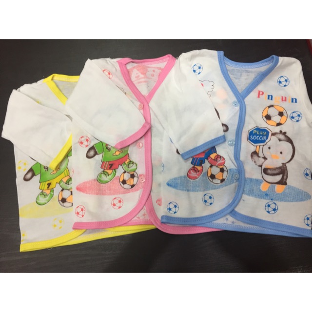 Baju Bayi Lengan Panjang (12pcs)