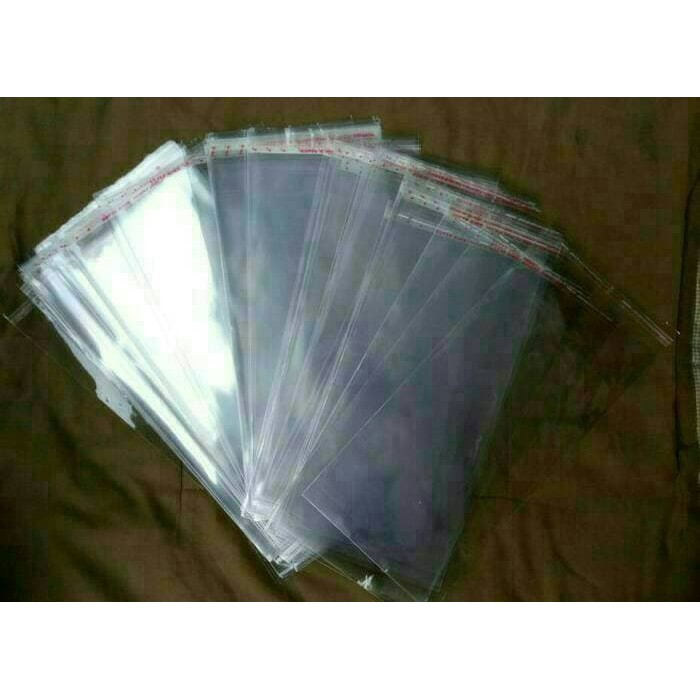 

Dijual PLASTIK OPP TEBAL (SEAL/LEM) 11x20~11,5x21,5 | 40 MICRON terbatas