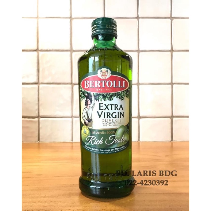

BERTOLLI EXTRA VIRGIN OLIVE OIL 500ML (MINYAK ZAITUN EKSTRA VIRGIN)