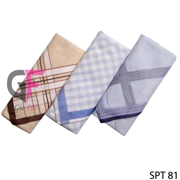 GIOFLO Sapu Tangan Modis Bagus Isi 3 PCs Multicolor / SPT 81