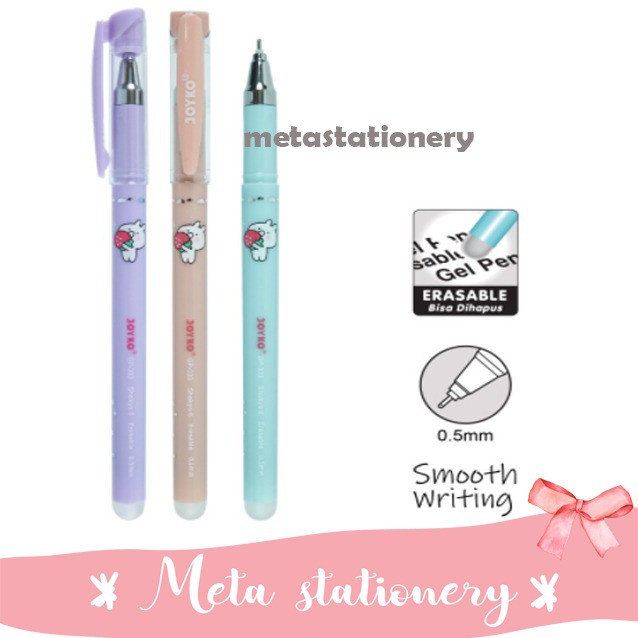

PRODUK- PULPEN / GEL PEN GP-333 SHOKYO ( PEN BISA HAPUS ) 12PC .