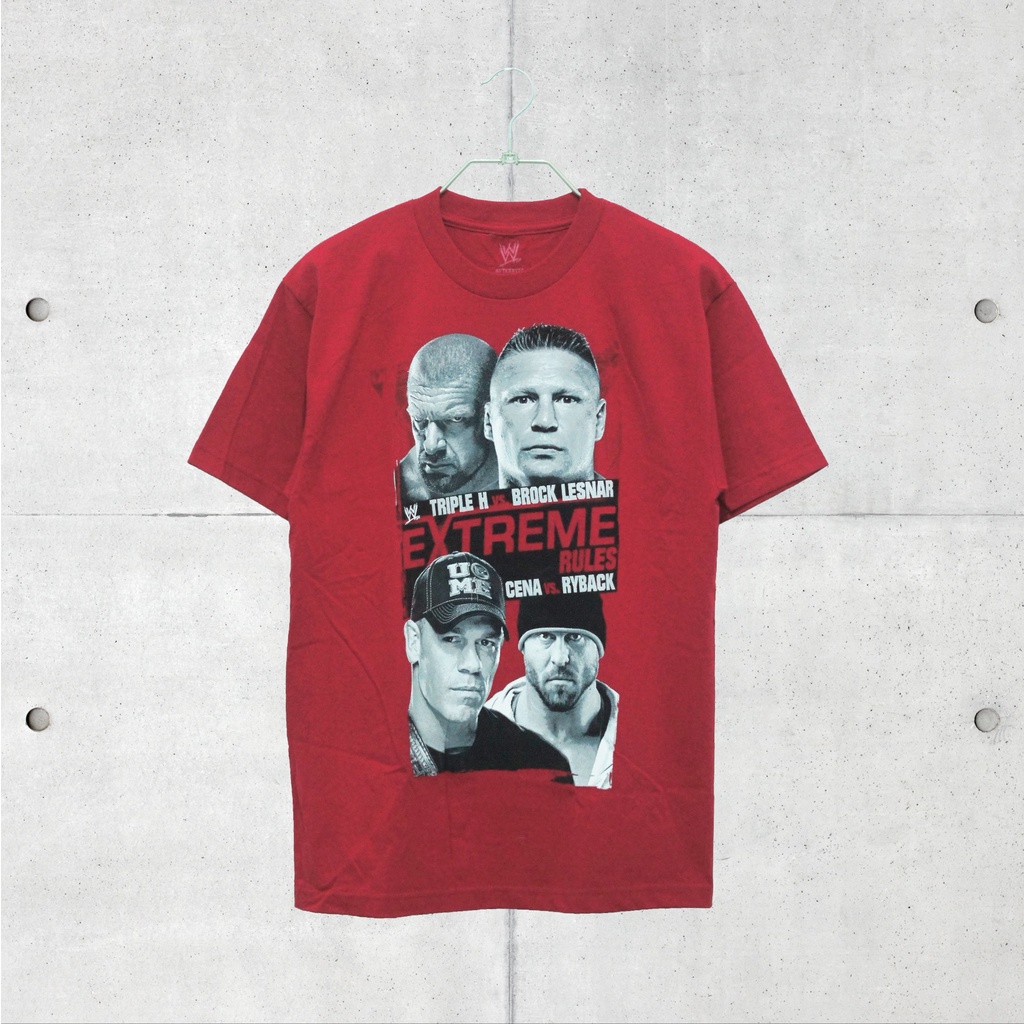 Baju Kaos WWF Smackdown Official Original WWE Wrestling (Extreme Rules 2013) Tshirt