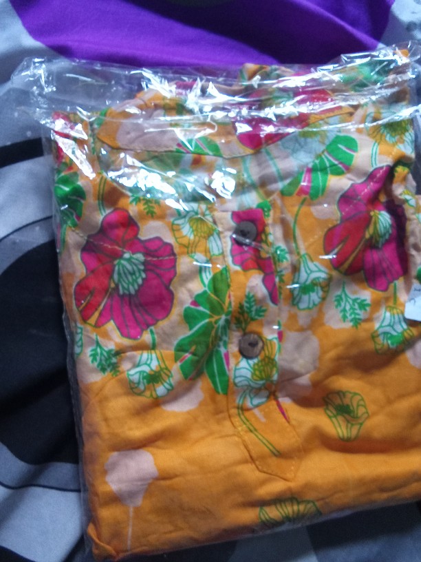 Daster Busui Batik Pekalongan Santung Bali Rayon Dress Solo