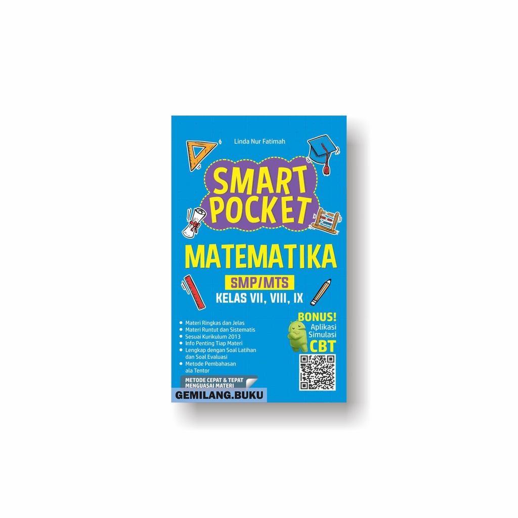 Smart Pocket SMP/MTS (Bahasa Inggris/indonesia, Matematika, IPA, IPS)-MATEMATIKA