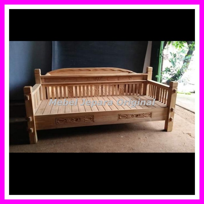 Bale bale Jati - Kursi Jati panjang Mebel Jepara mentahan