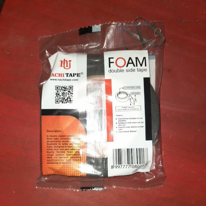 

Double Tape Foam busa isolasi bolak balik 24mm nachi