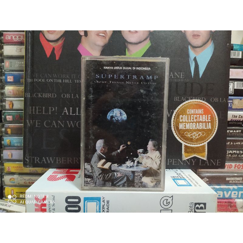 Kaset Pita : SUPERTRAMP - SOME THINGS NEVER CHANGE.