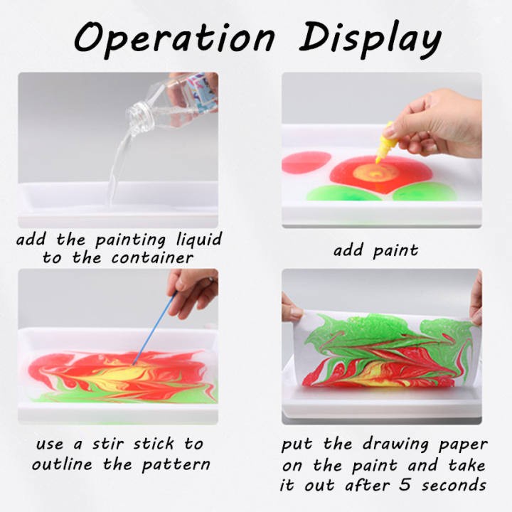 Mainan Anak Import Magic Draw - DIY Floating Water Painting