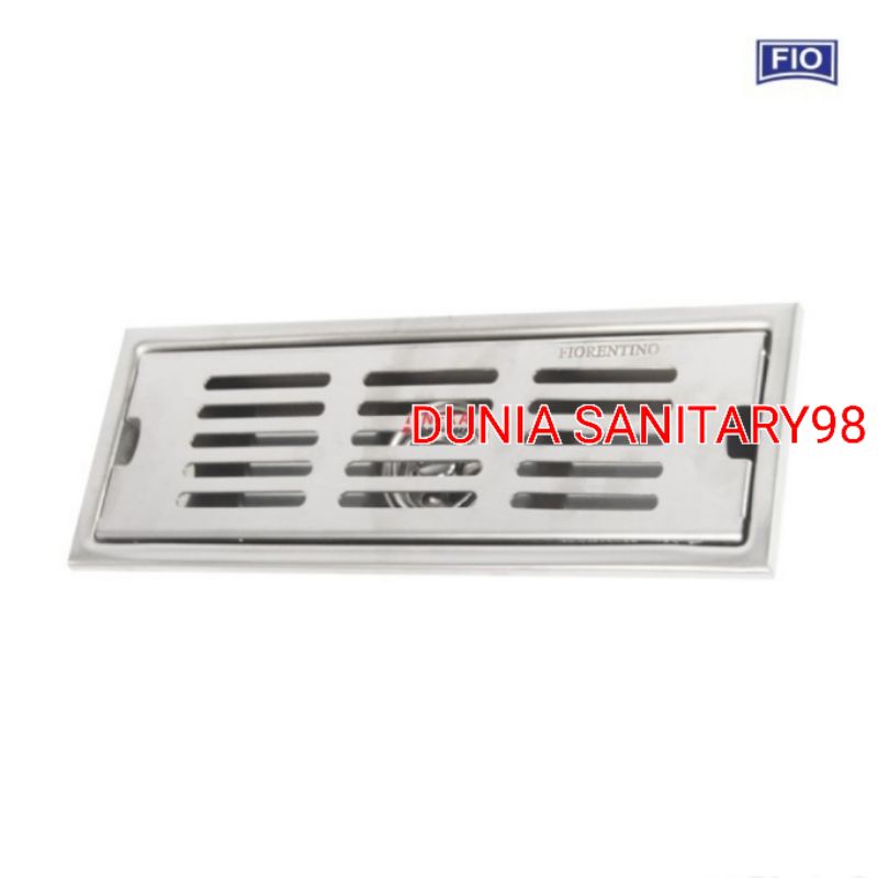 Floor drain Shower Panjang 20 30 40 60 cm Drainase  Stainless SUS 304 saringan Got modern katup