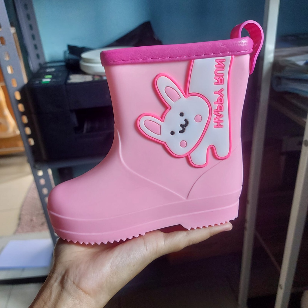 Sepatu boots anak perempuan dan laki laki motif Animal Lucu 123b