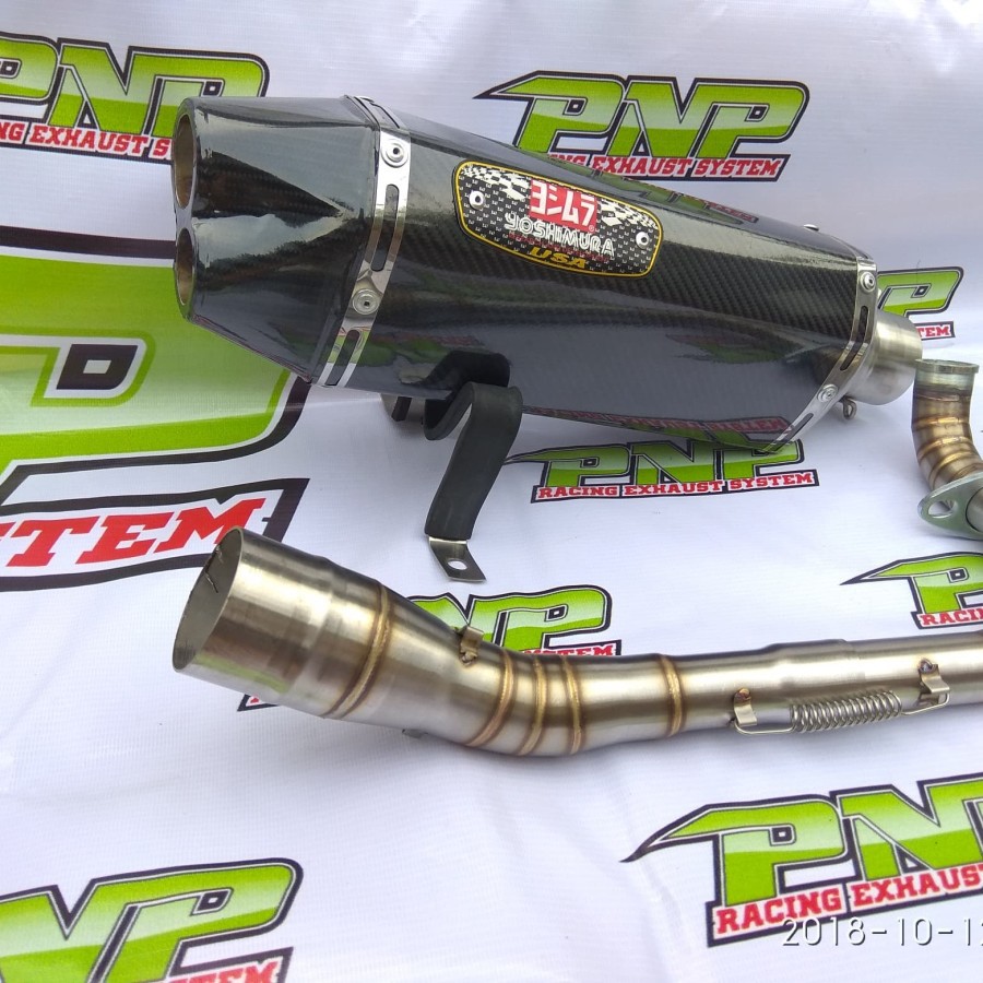 Knalpot Racing Yoshimura R77 fullsystem NMAX AEROX XMAX PCX