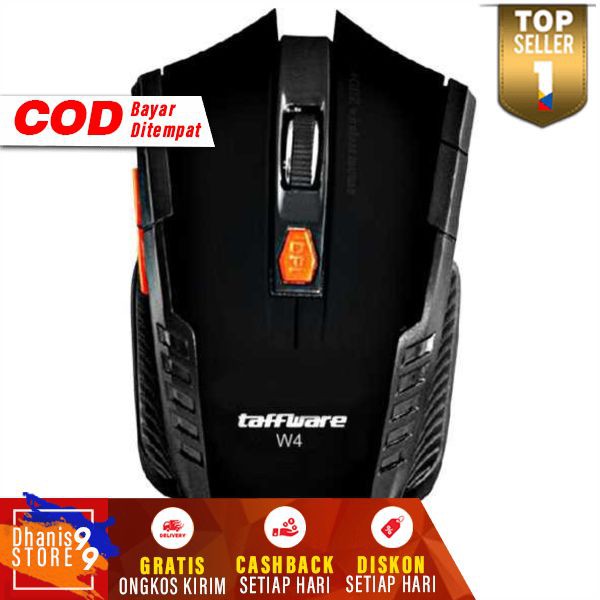 ☕TERPERCAYA✫ Fantech Gaming Mouse Wireless Aksesoris Komputer Murah Mos Game Wireles Mous Laptop PC