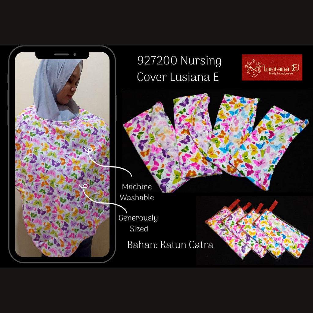 BANTAL MENYUSUI DAN NURSING COVER LUSIANA E 927100/927200/927300