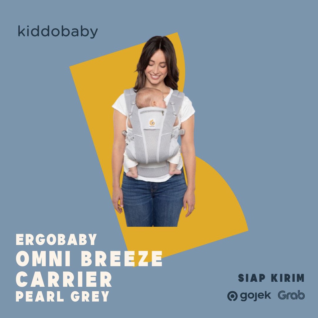 ErgoBaby Omni Breeze Carrier | Gendongan Anak