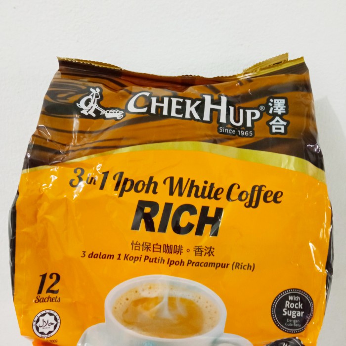 

⭐BISA COD⭐ Chekhup Ipoh white coffee isi 12 sachets - Rich