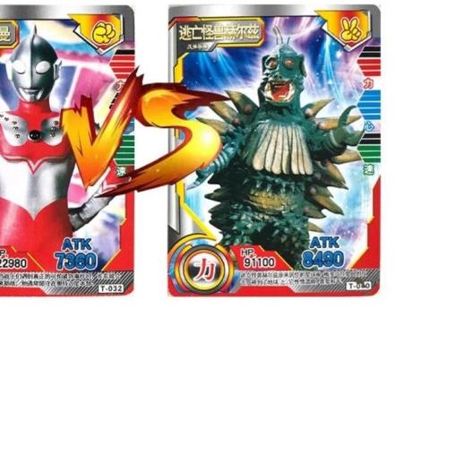 ♘ Mainan Kartu Ultraman Scan Fusion Card AR Ultraman Ginga Ultraman R/B ℗