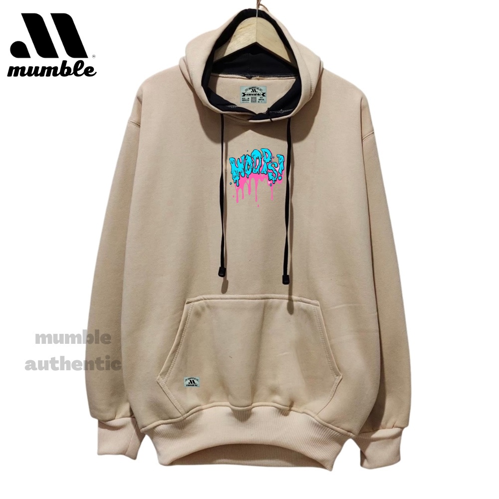 Hoddie Cream Tua Pria Wanita List Woops Aesthetic Oversize Local bandung Terpopuler Terlaris Original Distro Mumble Authentic Unisex Sweater Hoddi Keren Cowok Cewek