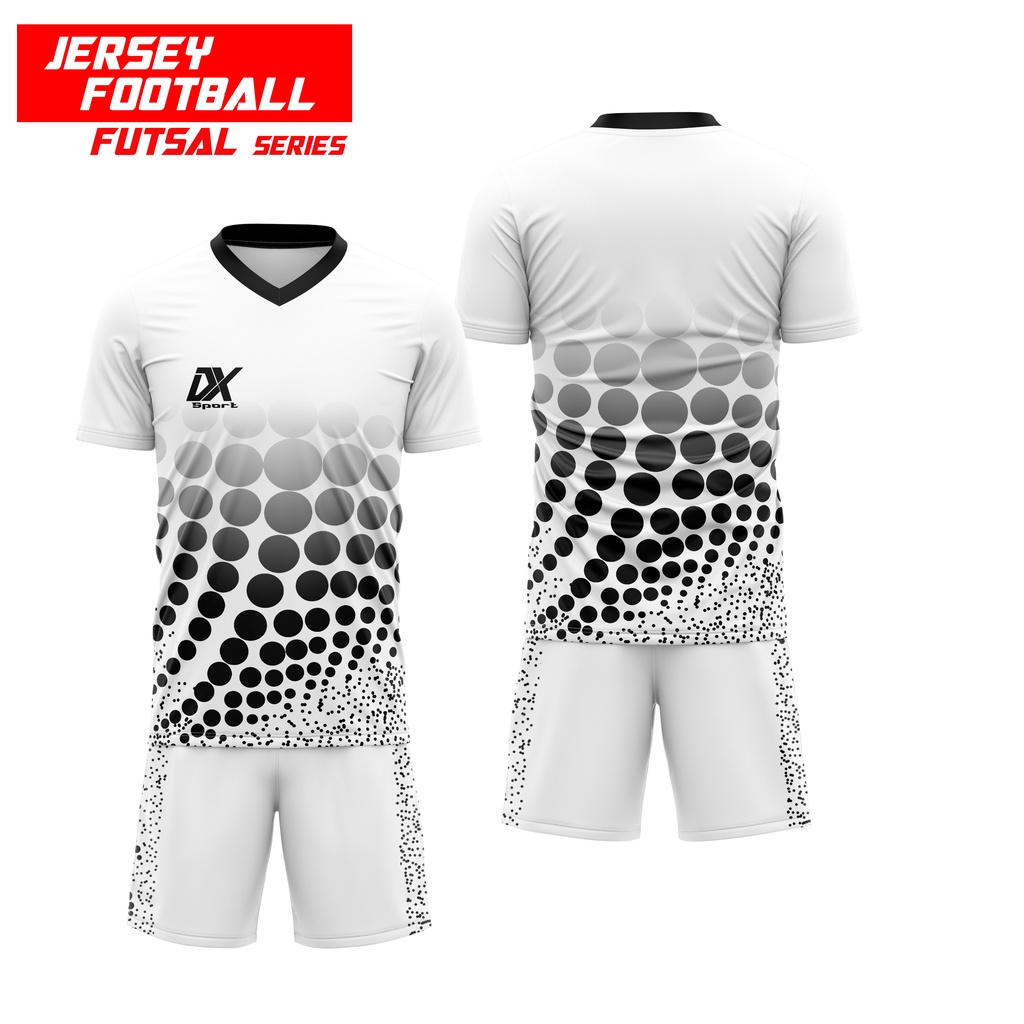 BAJU JERSEY BOLA FUTSAL DX SERIES I FULLPRINTING ONE SET PREMIUM