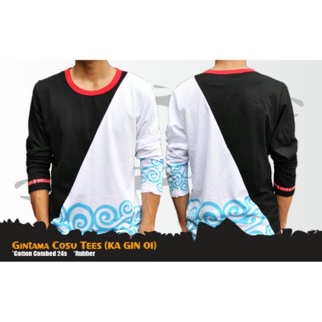 Kaos Anime Gintama Cosplay T-shirt (KA GIN 01)