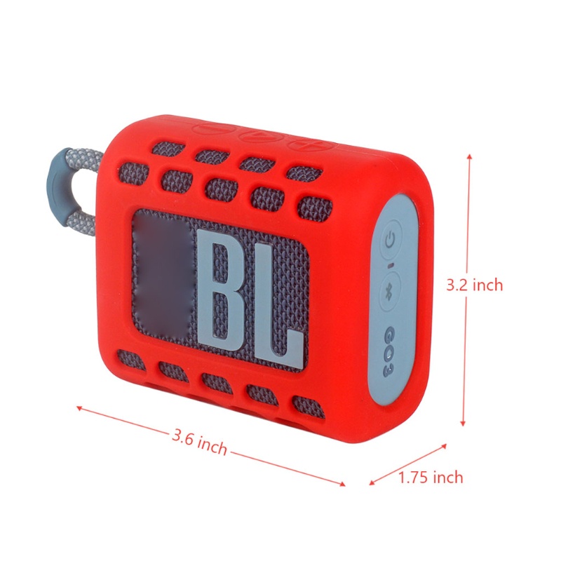 Btsg Casing Pelindung Bahan Silikon Anti Shock Untuk Speaker GO 3