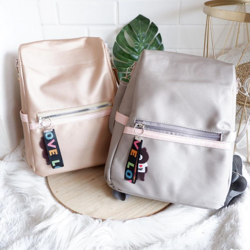 (Warunk_tasacil - Lokal ) Ransel Bine Tas Wanita Lokal Original