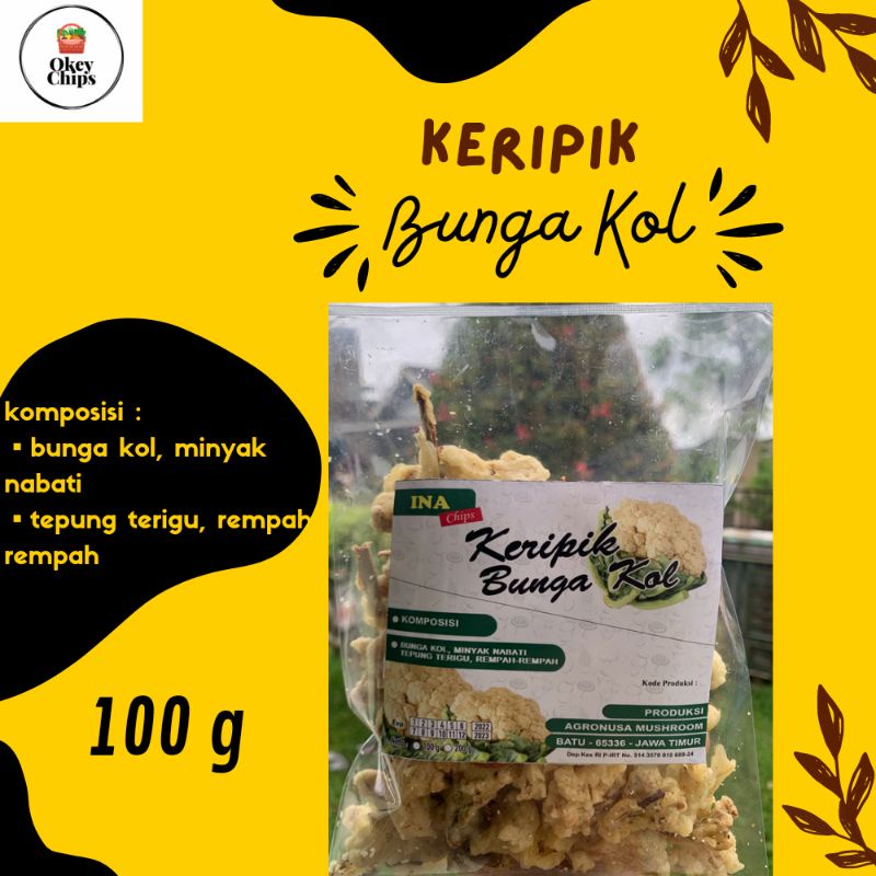 

Keripik Bunga Kol 100 g