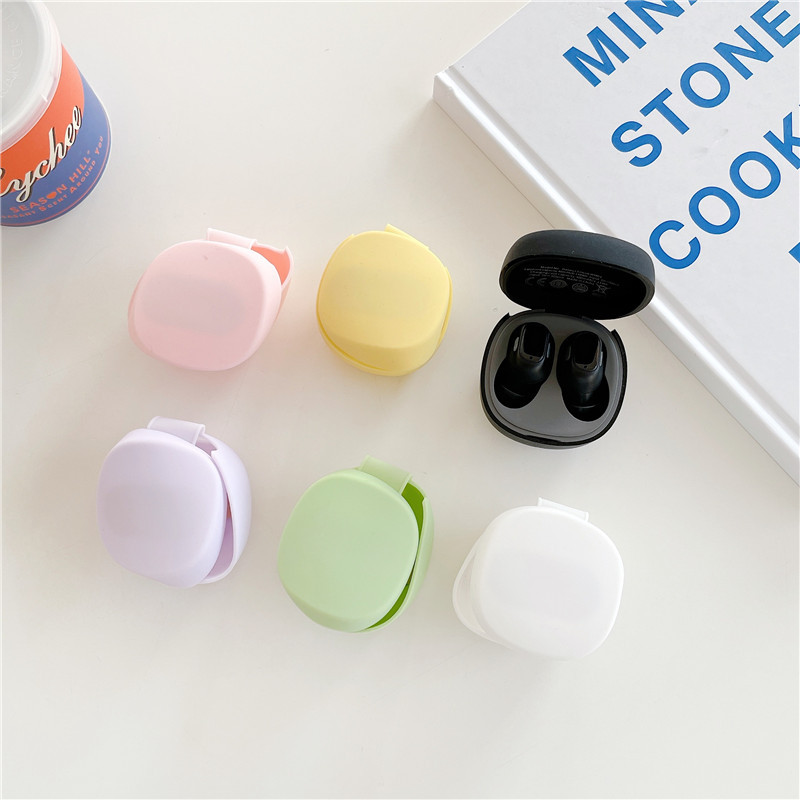 Baseus Wm01 Soft Case Silikon Earphone Bluetooth Tws Anti Gores Dengan Kait Untuk Baseus Wm01