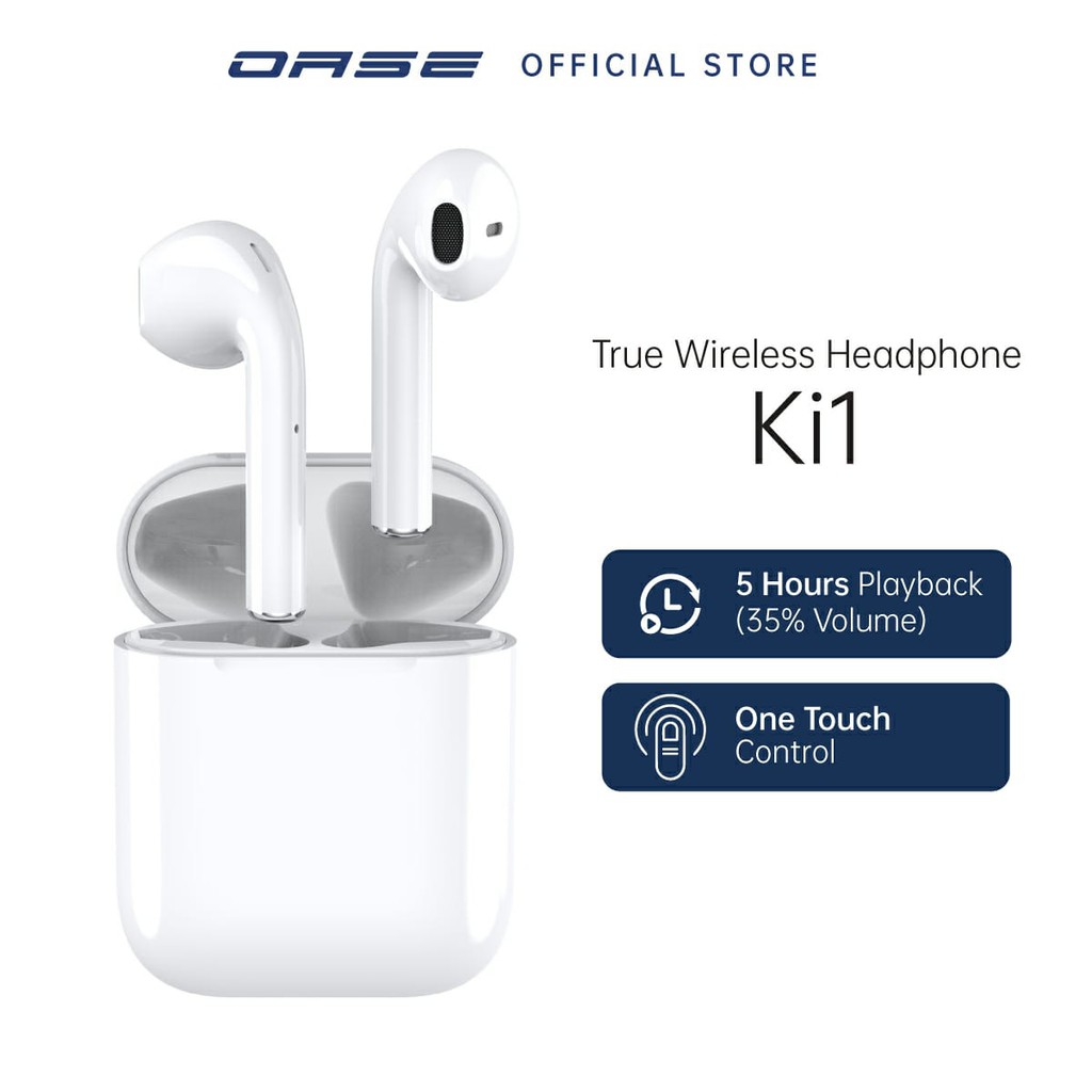 Jual OASE TWS Wireless Earbuds Ki1 HEADSET HANDSFREE BLUETOOTH OASE