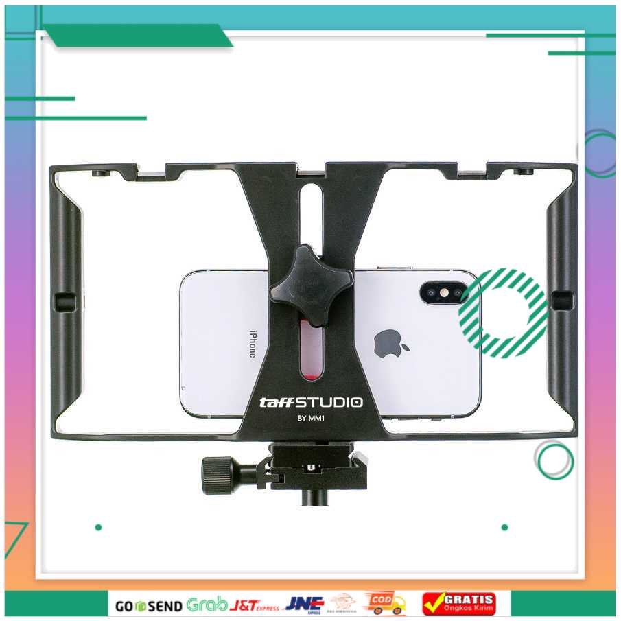 (BISA COD) FTIHSHPSTUDIO Smartphone Handheld U-Rig Stabilizer 4-7 Inch - BY-MM1