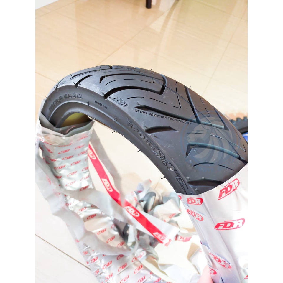 BAN LUAR FDR 100/80-18 BAN LUAR MOTOR RING 18 SPORT XR EVO TUBELESS