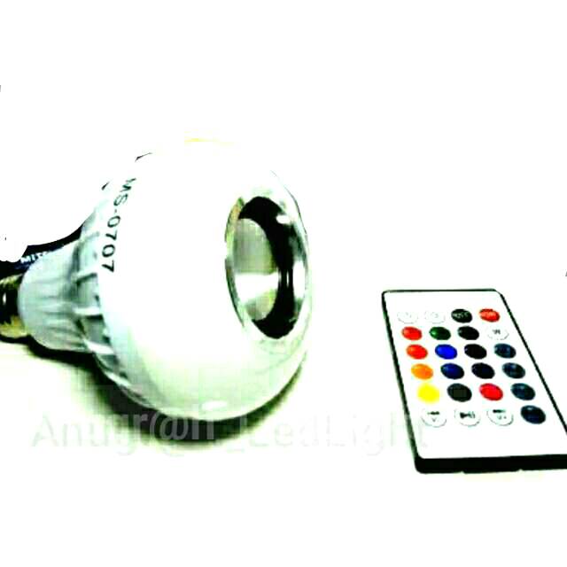 LAMPU LED BULB 7 WATT MUSIK 3 WATT RGB REMOTE