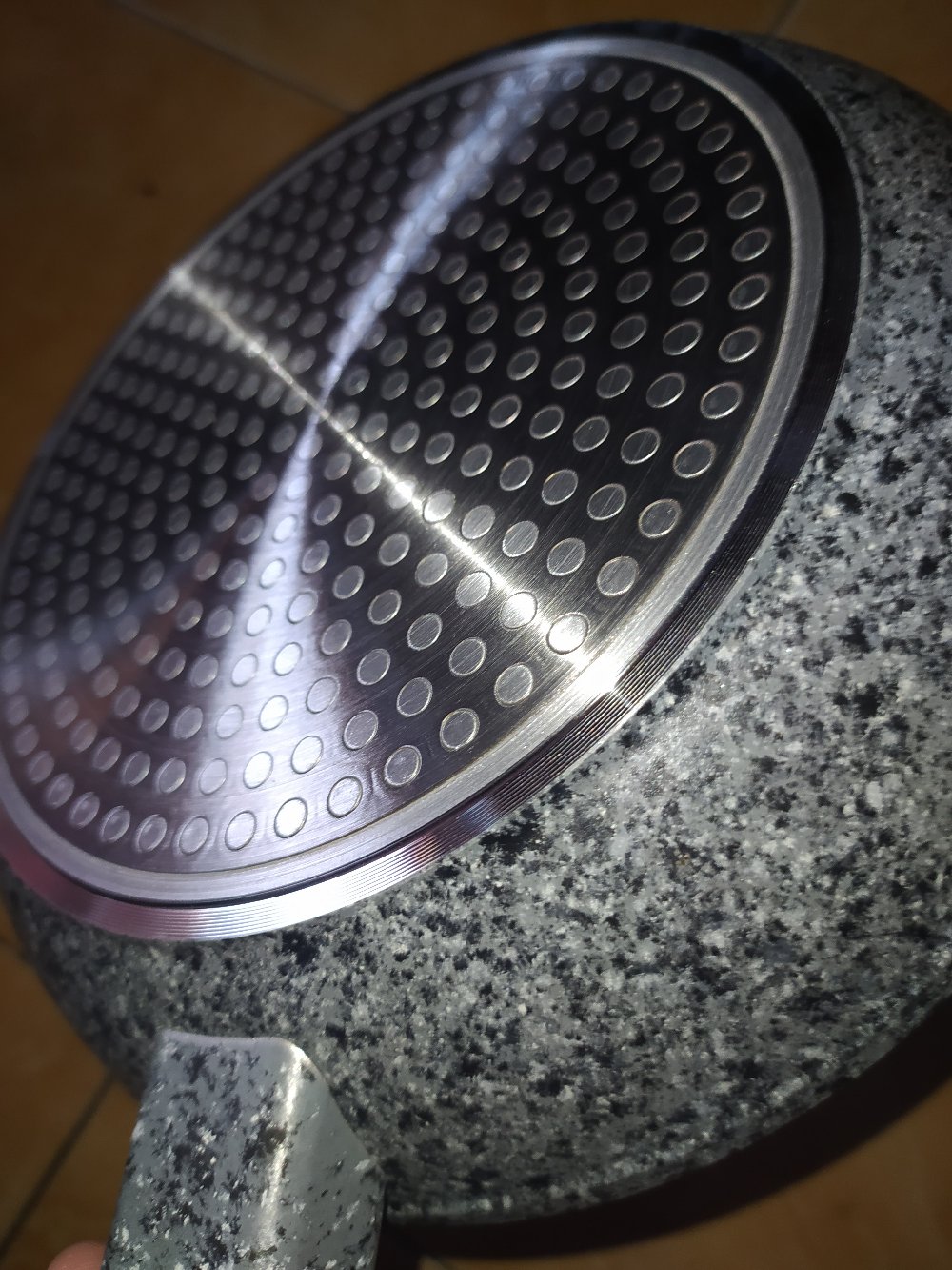 Rapa Wajan Fry Pan Teflon Anti Lengket Marble Ceramic 22/24/26/28cm Mb