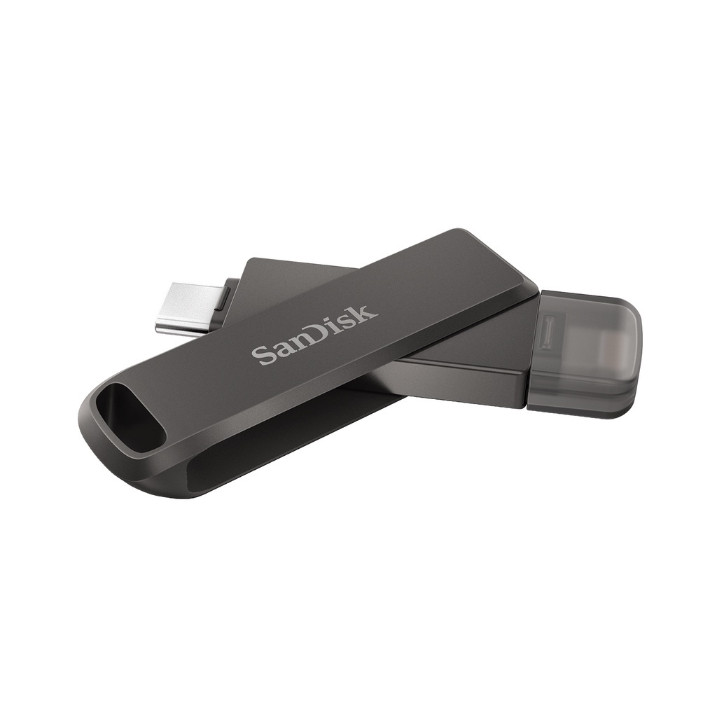 Flashdisk OTG SanDisk iXpand Flash Drive Luxe 64GB USBC3.1-Lightning