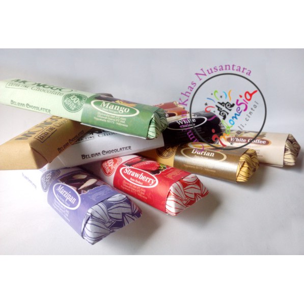 

40gr Bars-CHOCOLATE MONGGO Khas Jogja-(utk yg mau BELI Banyak RASA)