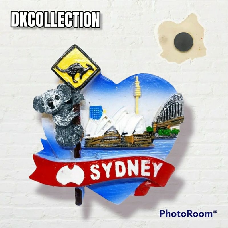 Tempelan kulkas sydney tempelan kulkas australia magnet sydney souvenir sydney australia magnet ausi