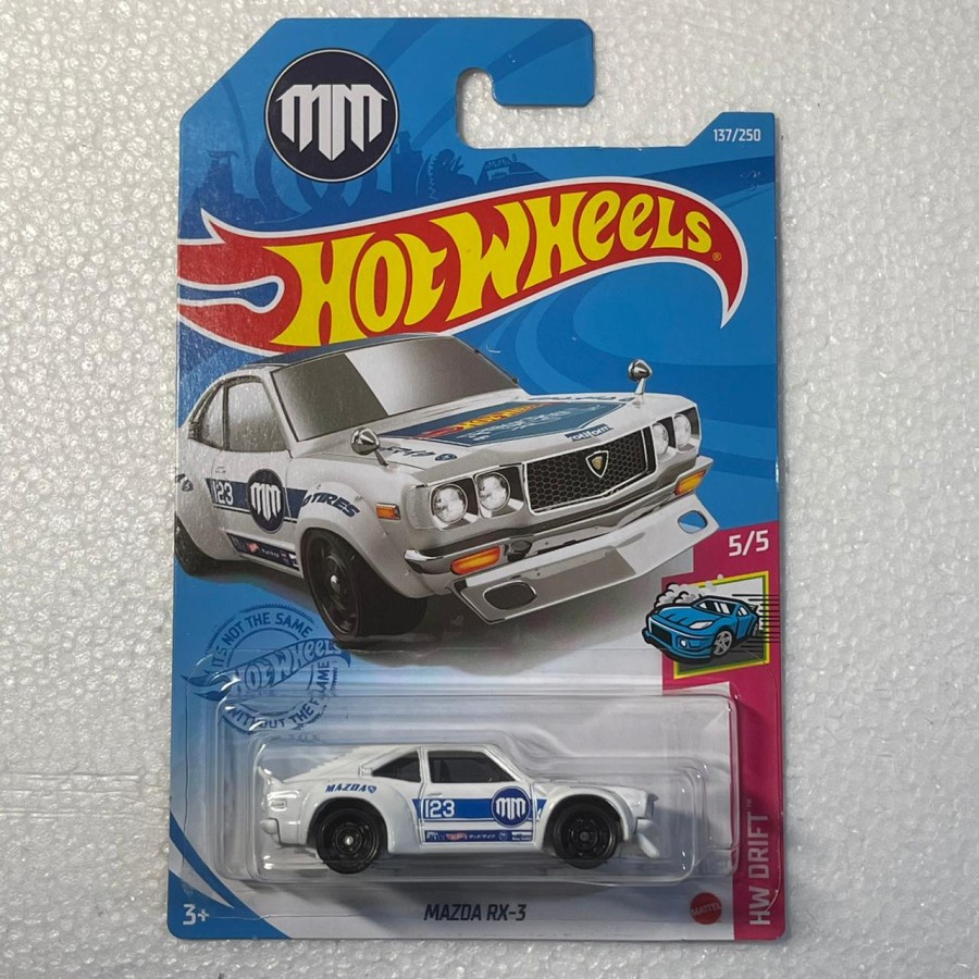 Diecast Hot Wheels MAZDA RX-3 Putih HW Lot F 2021 RX3 RX 3 Hotwheels Mobil Mainan Anak Terbaru