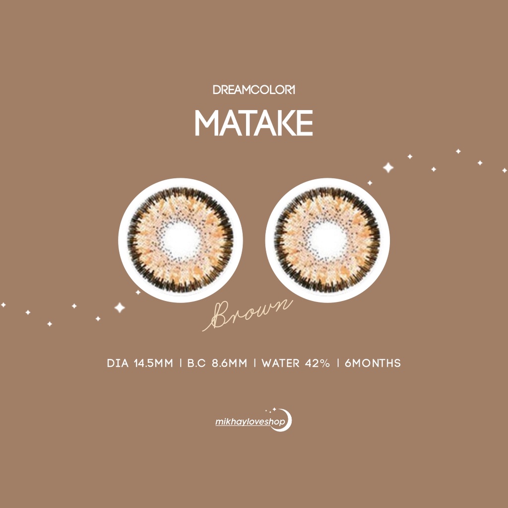 MIKHAYLOVESHOP Softlens Matake Brown | Dreamcolor1