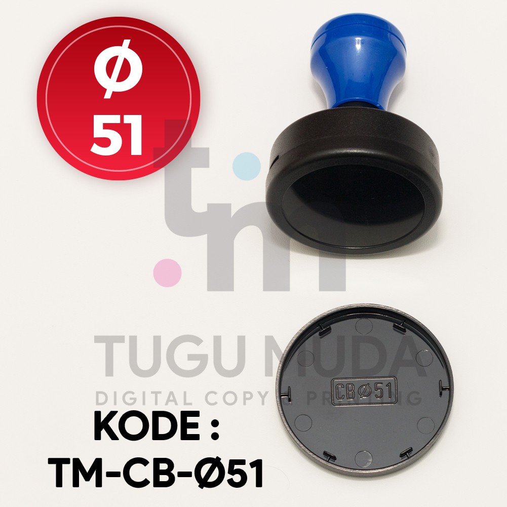 

Gagang Stempel Flash BULAT/LINGKARAN D51 (∅51mm) - TM-CB-DIAMETER 51- D 51