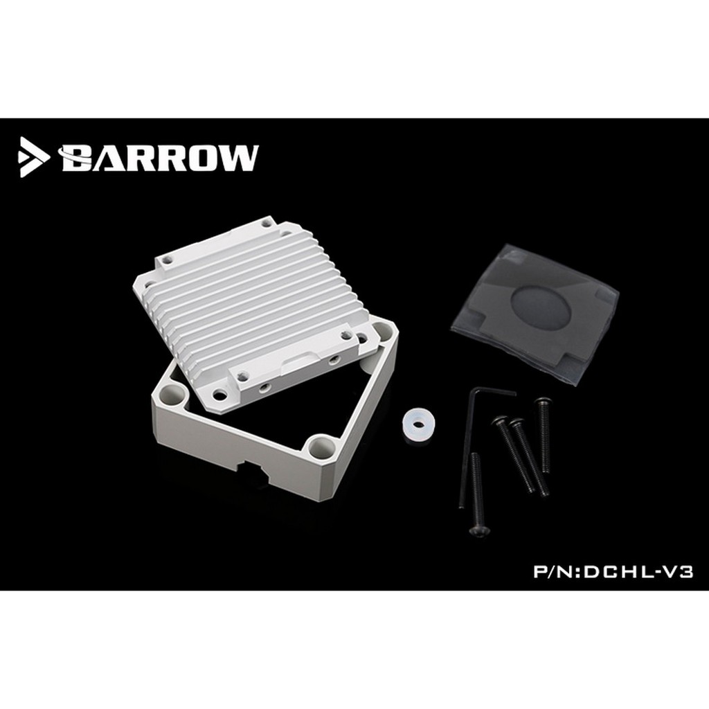 BARROW DCHL-V3 Aluminum Heatsink Top Kit For DDC Pump Black