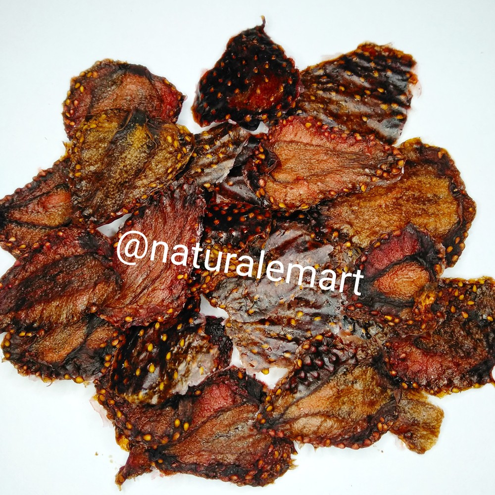 

Buah Stroberi Kering Herbal Tea Teh Tisane Dried Strawberry Artisan Infuse Water Cold Brew 10gr