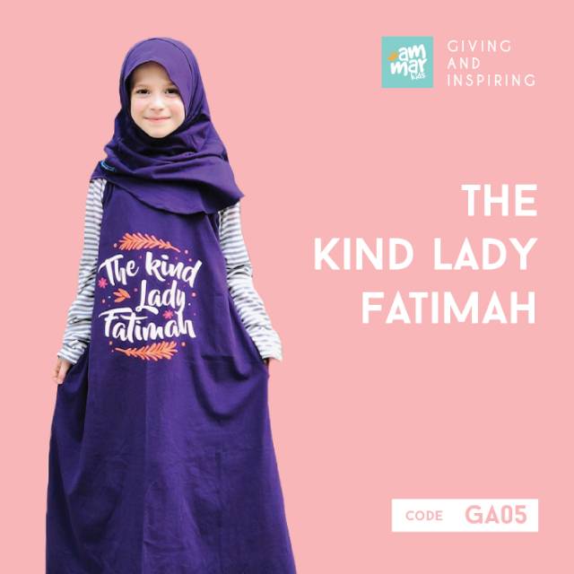 Gamis series ammar kids