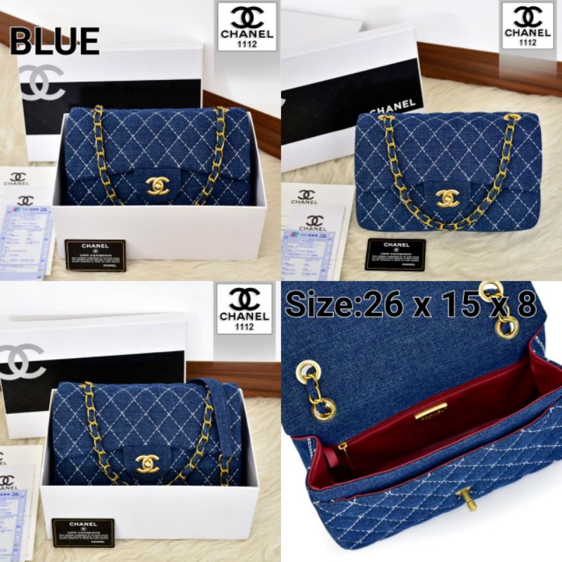 CHANEL DENIM YUNISARA Classic Bag Series ~ 1112 ~