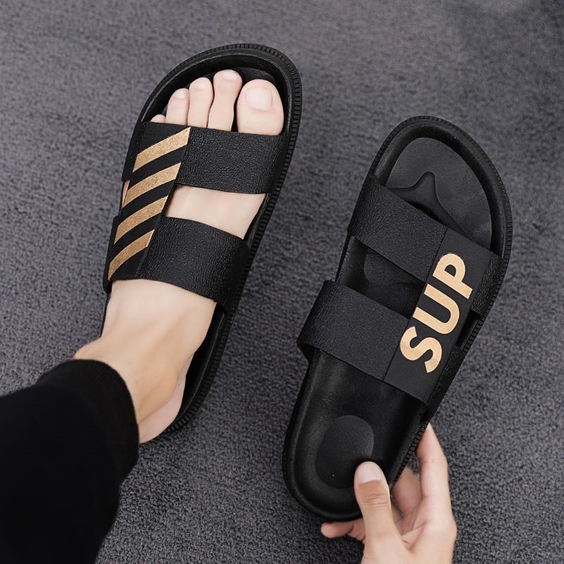 Sandal Sendal Casual Import Pria Wanita - Sandal SUP Korean Style Outdoor Traveling Santai