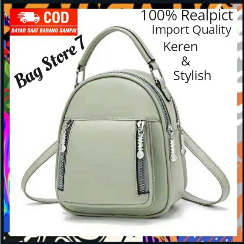 TAS RANSEL WANITA MINI CEWEK REMAJA PEREMPUAN IMPORT TERBARU 2022 KOREAN STYLE MURAH KEKINIAN BATAM 