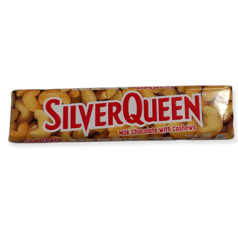 

SilverQueen Coklat Cashew 62 gr | Silverqueen Cashew