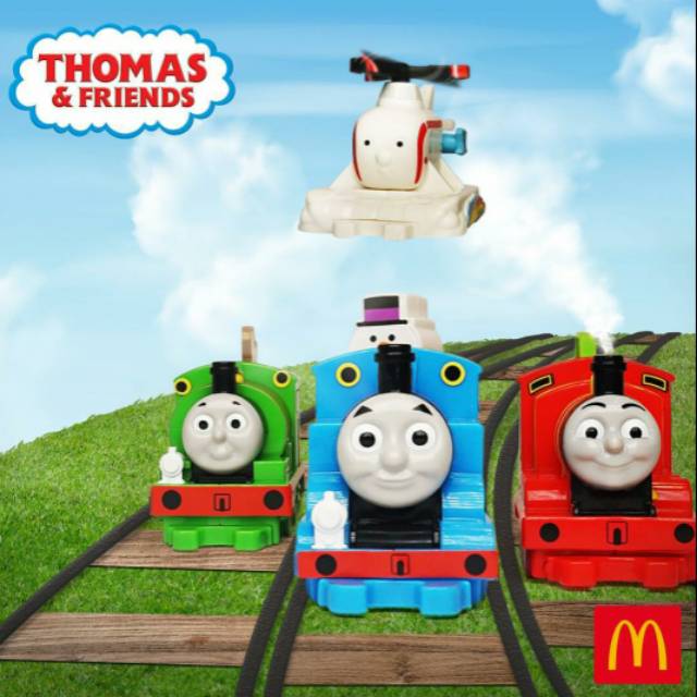 Mainan Happy Meals Thomas (Baru, Segel) Mcd McDonald's