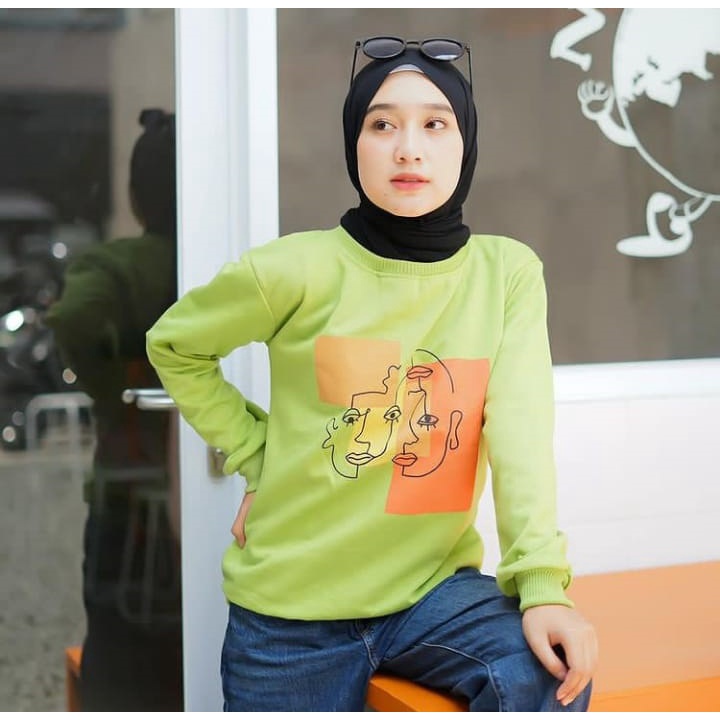 Sweater Wanita Grosir Terkeren Berkualitas - Aesthetic sweater