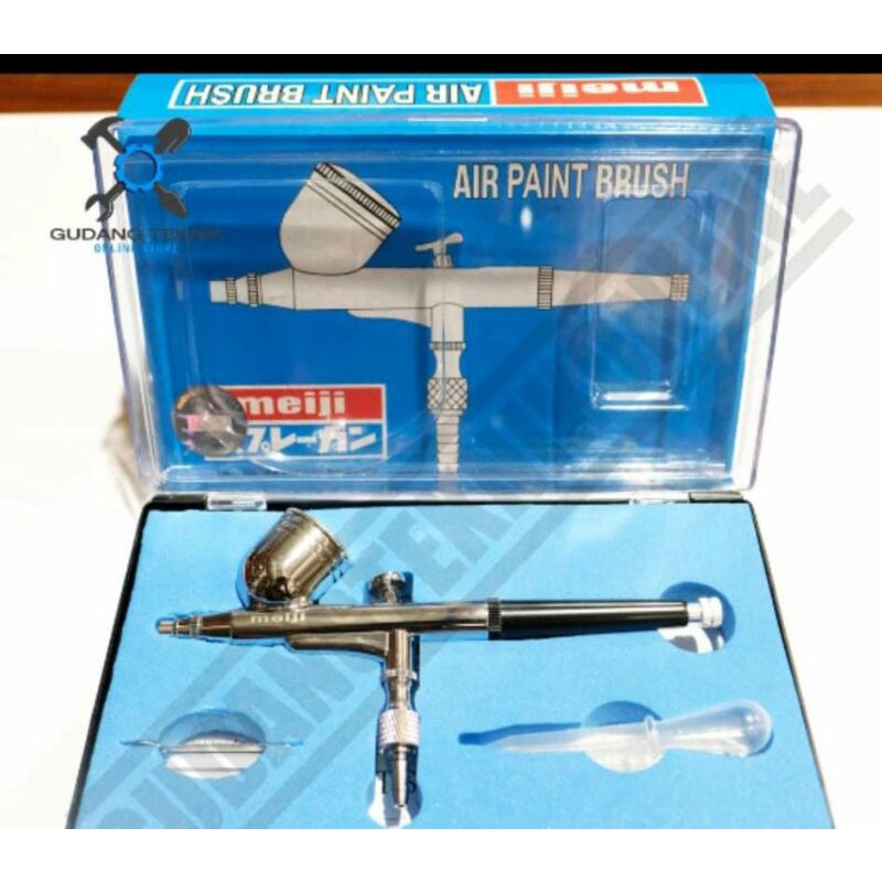Air Paint Brush Meiji E24 / Air Brush Kit Pen Paint Spray Gun Spet Lukis Airbrush Meiji murah