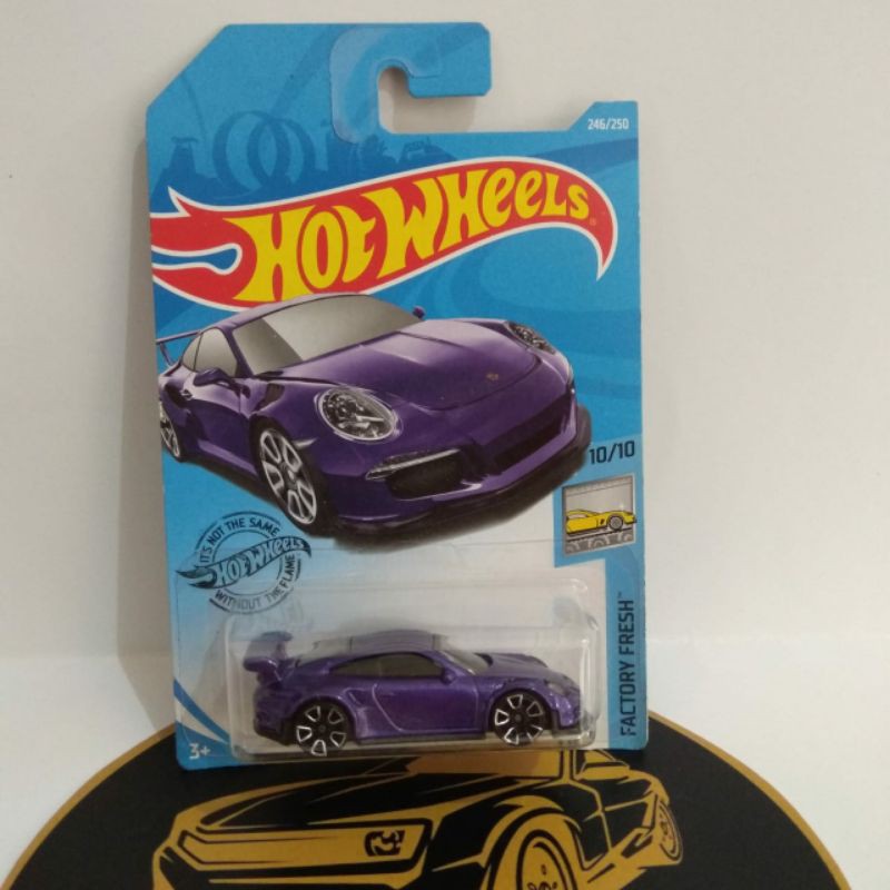 HOT WHEELS - PORSCHE 911 GT3 RS UNGU