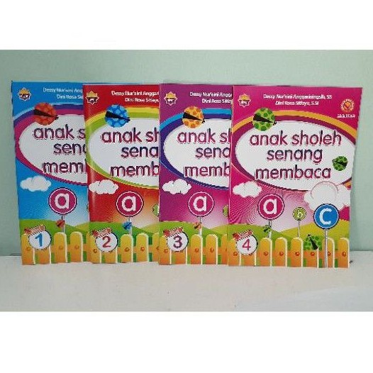 BUKU ANAK -BUKU TK - BUKU PAUD - ANAK SHOLEH SENANG MEMBACA